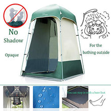 Load image into Gallery viewer, Vidalido Outdoor Shower Tent Changing Room Privacy Portable White+Green