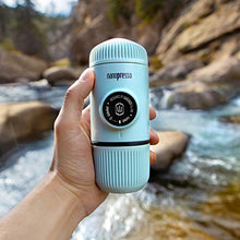 Load image into Gallery viewer, WACACO Nanopresso Portable Espresso Maker Bundled with Protective Arctic Blue