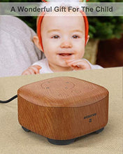 Load image into Gallery viewer, White Noise Machine, elesories Sound Machine 1 Count (Pack of 1), Wood Grain