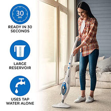 Load image into Gallery viewer, PurSteam Steam Mop Cleaner 10-in-1 with Convenient Mop, White