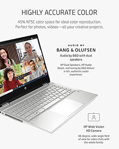 HP Pavilion x360 14” Touchscreen Laptop, 11th Gen 14-inch, Natural Silver