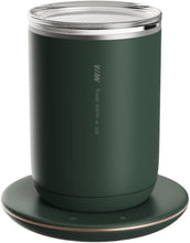 Load image into Gallery viewer, Temperature Control Smart Self Stirring Coffee Mug with Lid,auto A-green