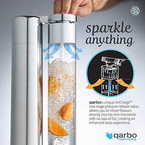 Twenty39 Qarbo - Sparkling Water Maker and Fruit Infuser - Premium Bronze