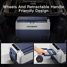 Load image into Gallery viewer, 【Upgraded】BODEGA 12 Volt Refrigerator, Portable Freezer, Car 53 Quart, blue
