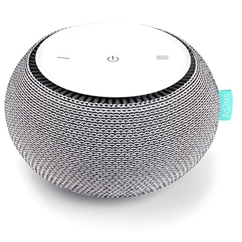 SNOOZ White Noise Sound Machine - Real Fan Inside 1 Count (Pack of 1), Cloud