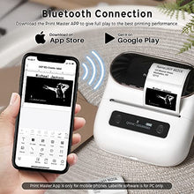 Load image into Gallery viewer, Phomemo M220 Label Maker, Upgrade 3 Inch Barcode 3.14 Inch, white