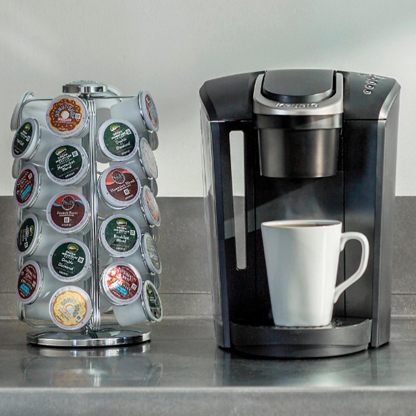 Keurig - K-Select Single-Serve K-Cup Pod Coffee Maker - Matte Black