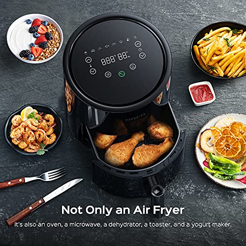 Dreo Air Fryer - 100℉ to 450℉, 4 Quart Hot Oven Cooker with 50 4L, Black
