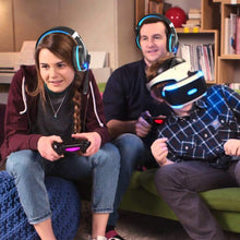 Load image into Gallery viewer, NPET HS10 Stereo Gaming Headset for PS4, PC, Xbox One Controller, Noise Blue