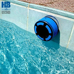 Bluetooth Portable Waterproof Shower Radio - HB Illumination – Blue