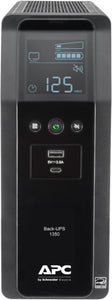APC - Back-UPS Pro 1350VA Battery Back-Up System - Black