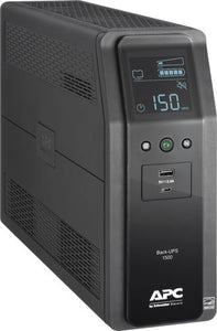 APC - Back-UPS Pro 1500VA 10-Outlet/2-USB Battery Back-Up and Surge...