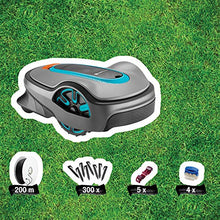 Load image into Gallery viewer, Gardena 15101-41 SILENO Life 8100sq ft Robotic Lawn Mower, Grey Gray