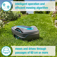 Load image into Gallery viewer, Gardena 15001-41 SILENO City 2700 sq ft Robotic Lawn Mower, Grey Gray