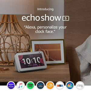 Echo Show 5 - Compact smart display with Alexa - Sandstone