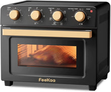 Load image into Gallery viewer, Feekaa Air Fryer Toaster Oven XL 21 QT Large Black