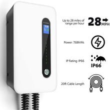 Load image into Gallery viewer, Lectron 240V 32 Amp Level 2 Electric Vehicle (EV) Charging Station with...