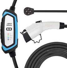 Load image into Gallery viewer, BougeRV Level 2 EV Charger, 240V 32Amp 25 Feet Charging Cable, Portable EVSE...