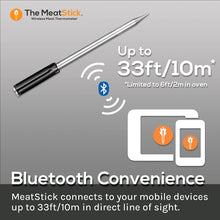 Load image into Gallery viewer, MeatStick Set | Wireless Meat Thermometer with Bluetooth | for BBQ, Kitchen,...
