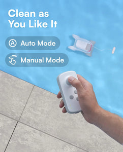 Genkinno P1 Cordless Robotic Pool Cleaner - Automatic Vacuum for White