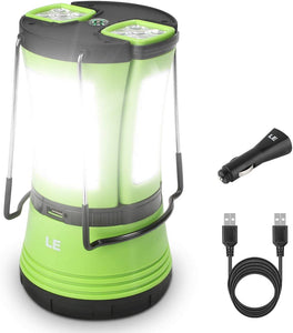 LE LED Camping Lantern Rechargeable, 600LM, Detachable Flashlight, Perfect...