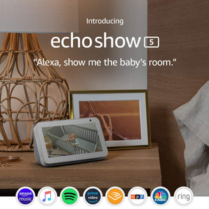 Echo Show 5 - Compact smart display with Alexa - Sandstone