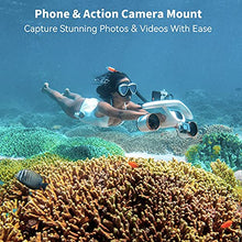 Load image into Gallery viewer, WINDEK SUBLUE WhiteShark Mix Pro Underwater Scooter with Action Black