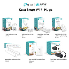 Load image into Gallery viewer, Kasa Smart WiFi Outdoor Plug by TP-Link– Outlets, Plug, Works with Alexa &amp;...
