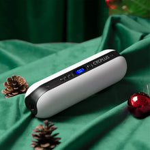 Load image into Gallery viewer, Portable Air Compressor Mini Inflator Electric Pump for Car Bike A2-white