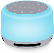 Load image into Gallery viewer, Anescra White Noise Machine with 24 Hi-Fi Soothing Sounds, Night Light and...