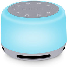 Load image into Gallery viewer, Anescra White Noise Machine with 24 Hi-Fi Soothing Sounds, Night Light and...
