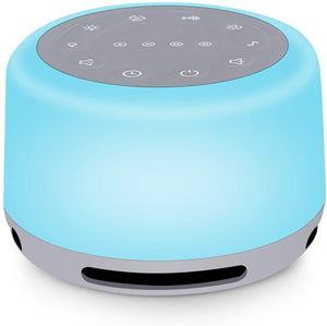 Anescra White Noise Machine with 24 Hi-Fi Soothing Sounds, Night Light and...