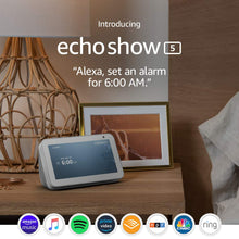 Load image into Gallery viewer, Echo Show 5 - Compact smart display with Alexa - Sandstone