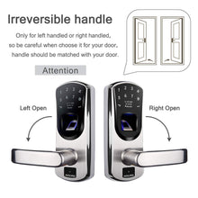 Load image into Gallery viewer, AIGURD Fingerprint Smart Door Lock, Biometric Keyless Electronic Left Handle
