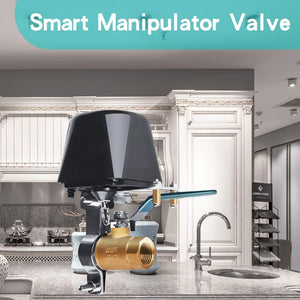 Smart Water Valve Shut Off Timer, WiFi Gas/Water valve normal version