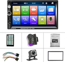 Load image into Gallery viewer, EKAT Double Din Car Stereo Receiver Bluetooth 7&quot; Touch Screen Radio...