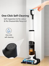 Load image into Gallery viewer, Cordless Wet Dry Vacuum Cleaner, Hardwood Floor Cleaner Mop All White