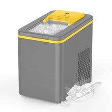 Load image into Gallery viewer, VECYS Countertop Ice Maker Machine, 9 Bullet Cubes Sport series, Yellow
