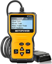 Load image into Gallery viewer, MOTOPOWER MP69033 Car OBD2 Scanner Code Reader Engine Fault Reader...