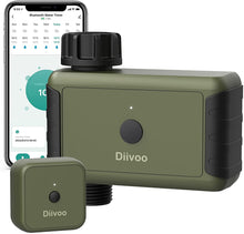 Load image into Gallery viewer, Smart Sprinkler Timer with WiFi Hub, Diivoo Programmable Water Hose Faucet...
