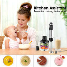 Load image into Gallery viewer, KOIOS Upgraded Immersion Hand Blender, 800W Motor, 12-Speed, 5 in Super Black