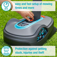 Load image into Gallery viewer, Gardena 15101-41 SILENO Life 8100sq ft Robotic Lawn Mower, Grey Gray