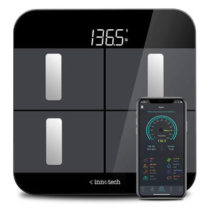 Innotech Body Fat Scale Smart Bluetooth Digital Bathroom Scales for Weight...