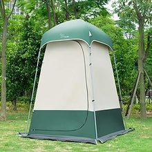 Load image into Gallery viewer, Vidalido Outdoor Shower Tent Changing Room Privacy Portable White+Green