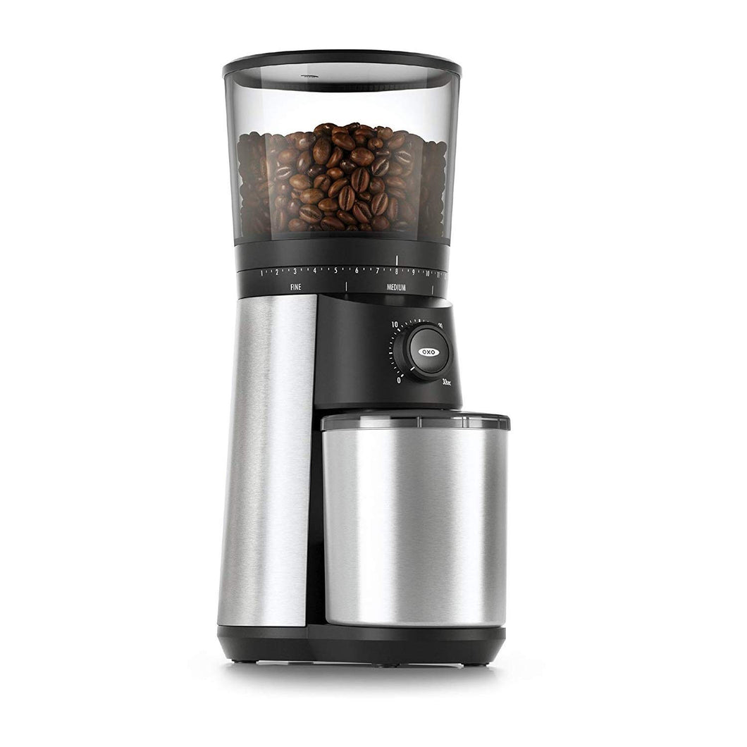 OXO BREW Conical Burr Coffee Grinder One Size, Silver