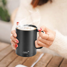 Load image into Gallery viewer, CERA+ Temperature Control Smart Mug with Lid, 14oz, Self Heating, 1.5-hr...