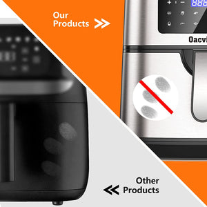 Oacvien Large Air Fryer, 9.8 Qt Fryers, 9 in 1 XL Airfryer...