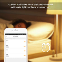 Load image into Gallery viewer, LE LampUX WiFi Smart Light Bulbs Works with Alexa, Google Assistant, IFTTT,...