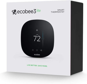 ecobee3 lite Smart Thermostat, 2nd Gen, Black