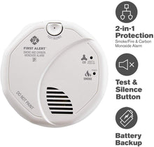 Load image into Gallery viewer, First Alert SC7010B Smoke Carbon Monoxide Detector, 1 pack, 1 White